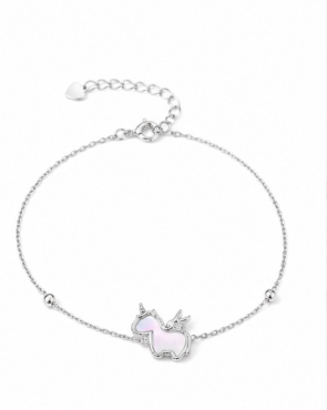 Unicorn Bracelet - 925 Sterling Silver