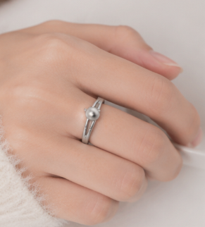 Jumping Cat Ring - 925 Sterling Silver