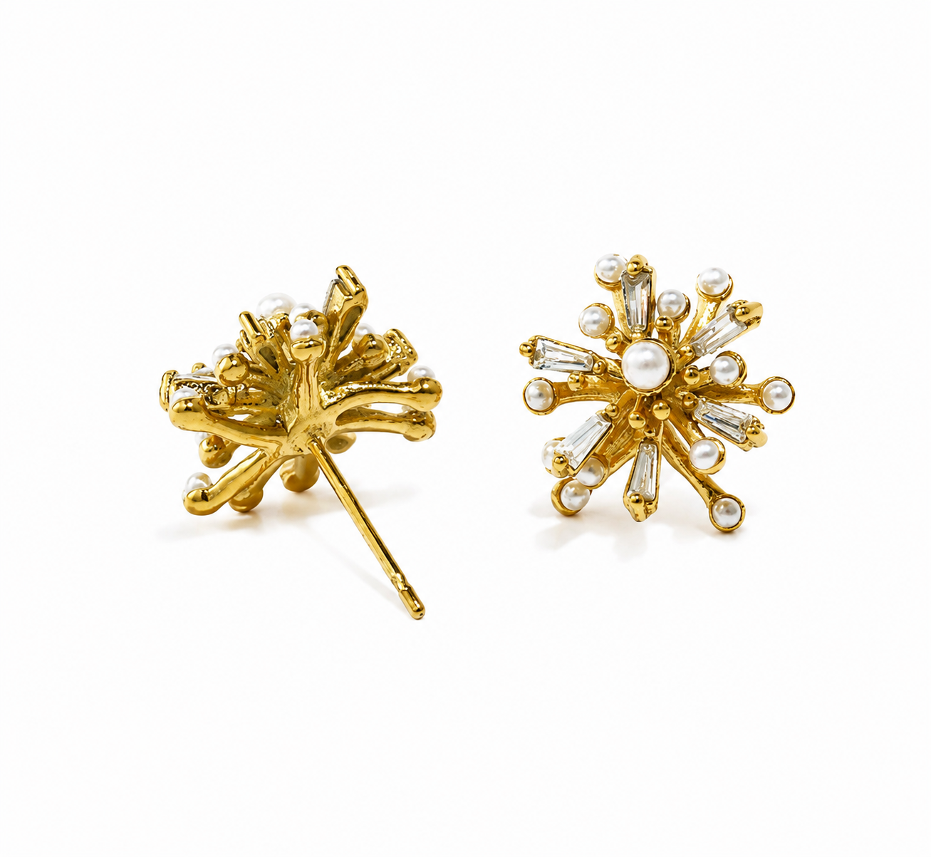 Coral Bloom Earrings