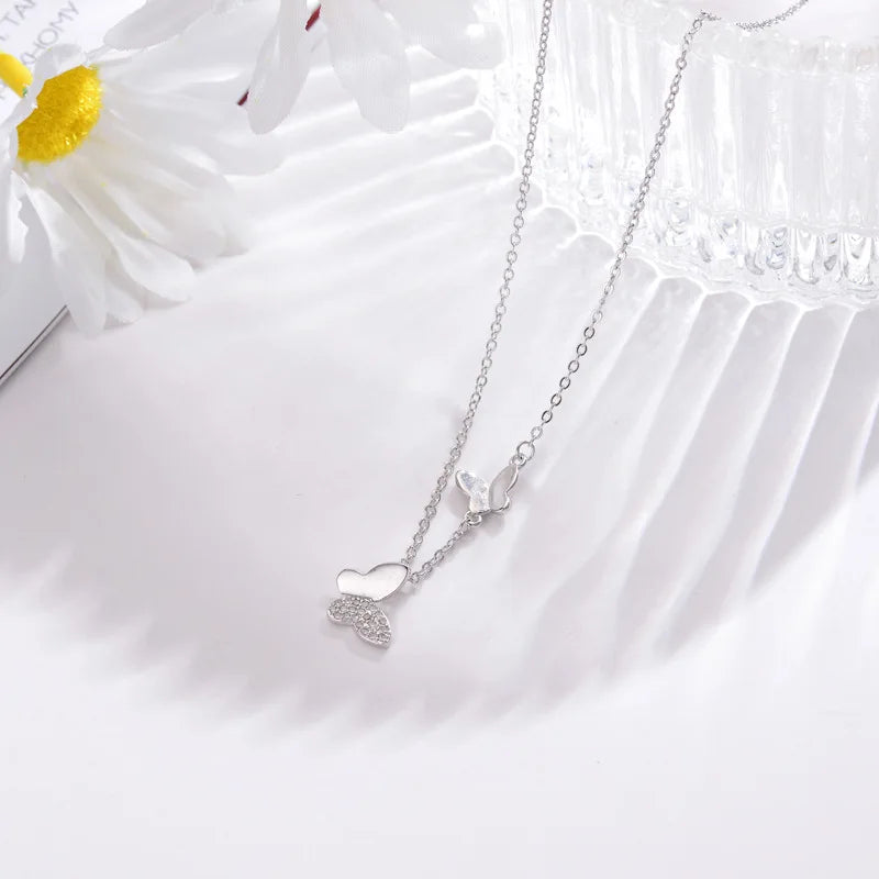 Butterfly Necklaces - 925 Sterling Silver