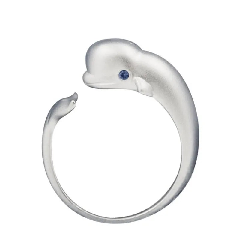 Whale Ring - 925 Sterling Silver