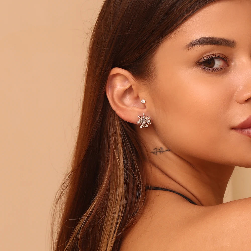 Coral Bloom Earrings