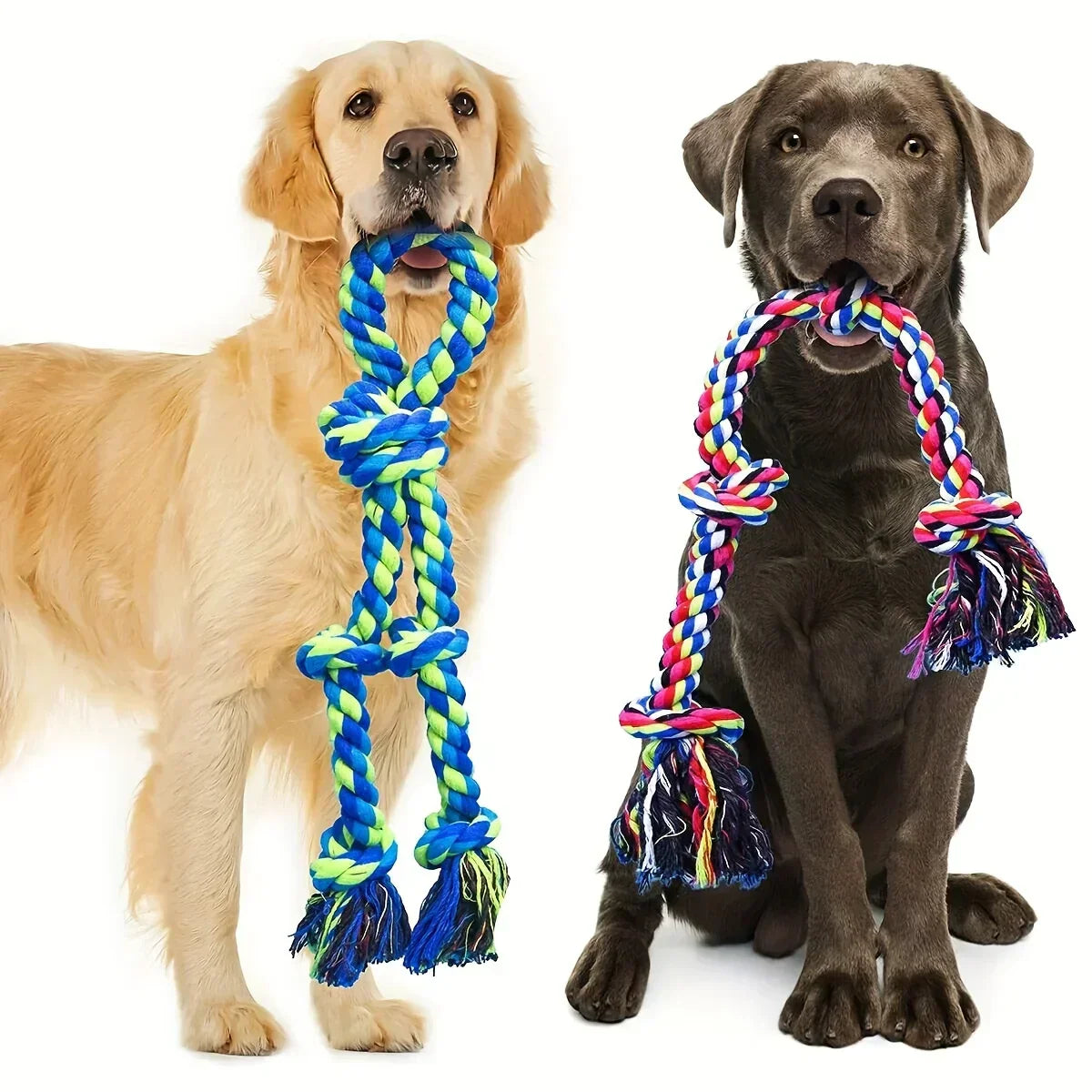 Indestructible Knot Dog Toy
