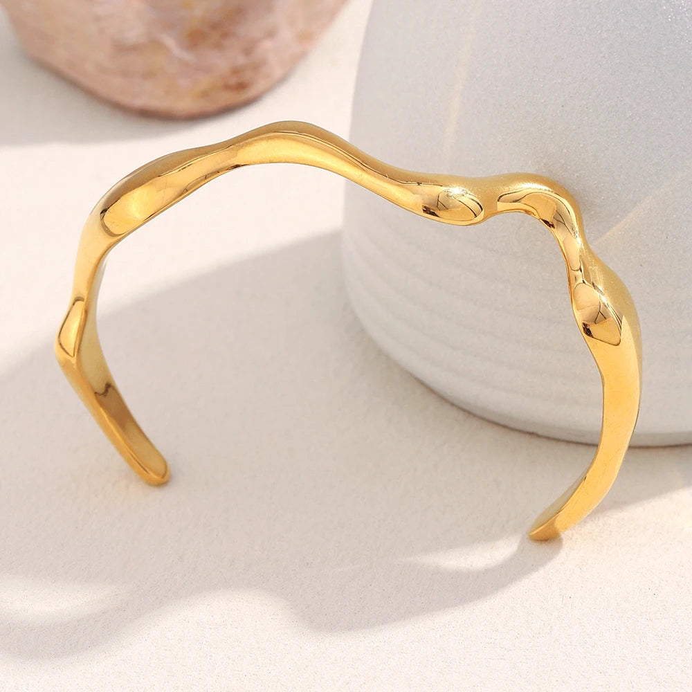Wave Cuff Bracelet