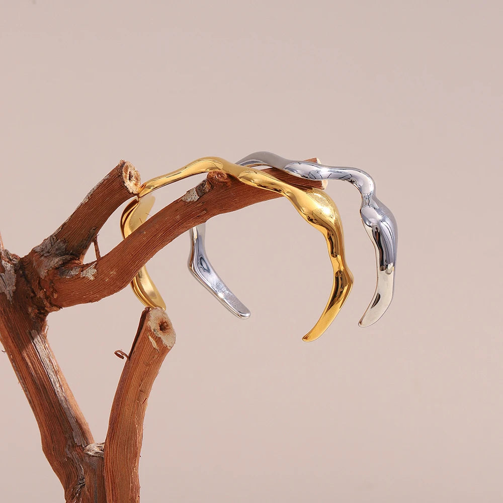 Wave Cuff Bracelet