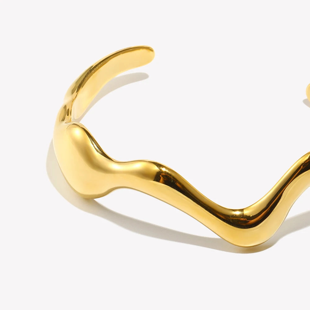 Wave Cuff Bracelet