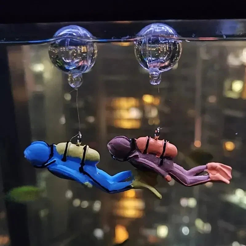 Fish Tank Diver Ornaments Landscape Decoration Aquarium