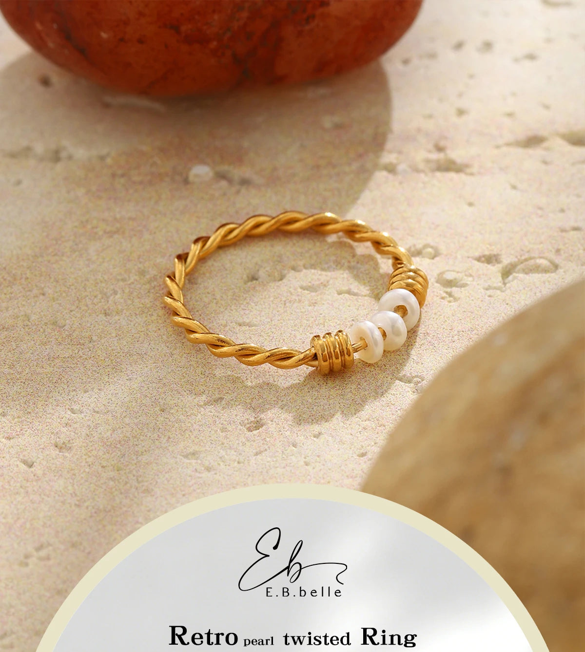 Nerina Pearl Ring