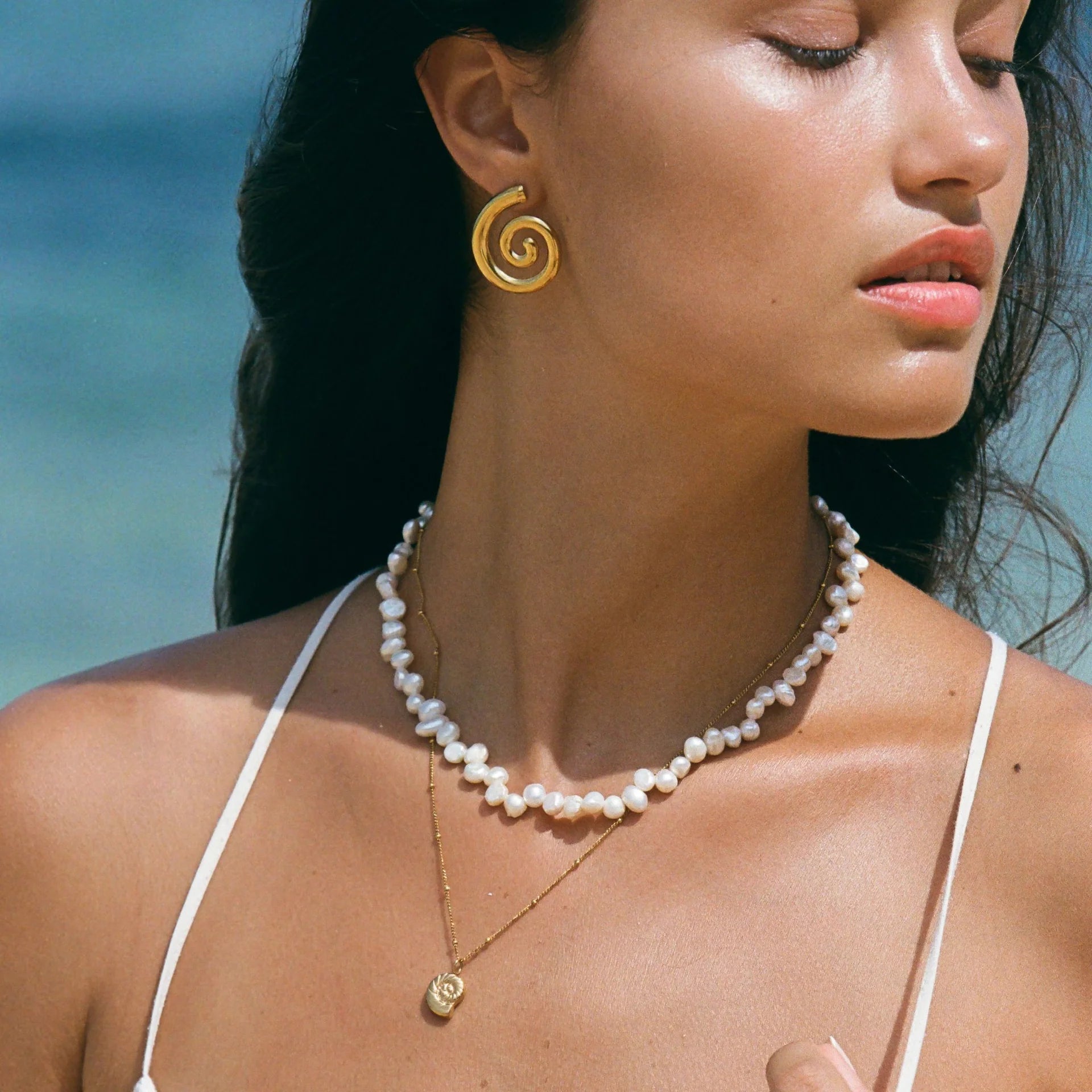 Nautilus Necklace β 925 Sterling Silver