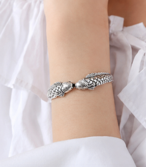 Fish Bracelet - 925 Sterling Silver