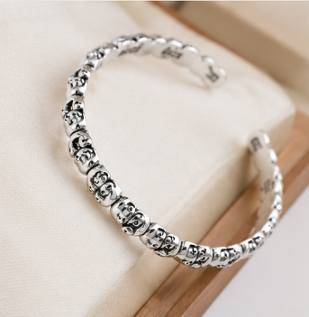 Baby Elephant Bracelet - 925 Sterling Silver