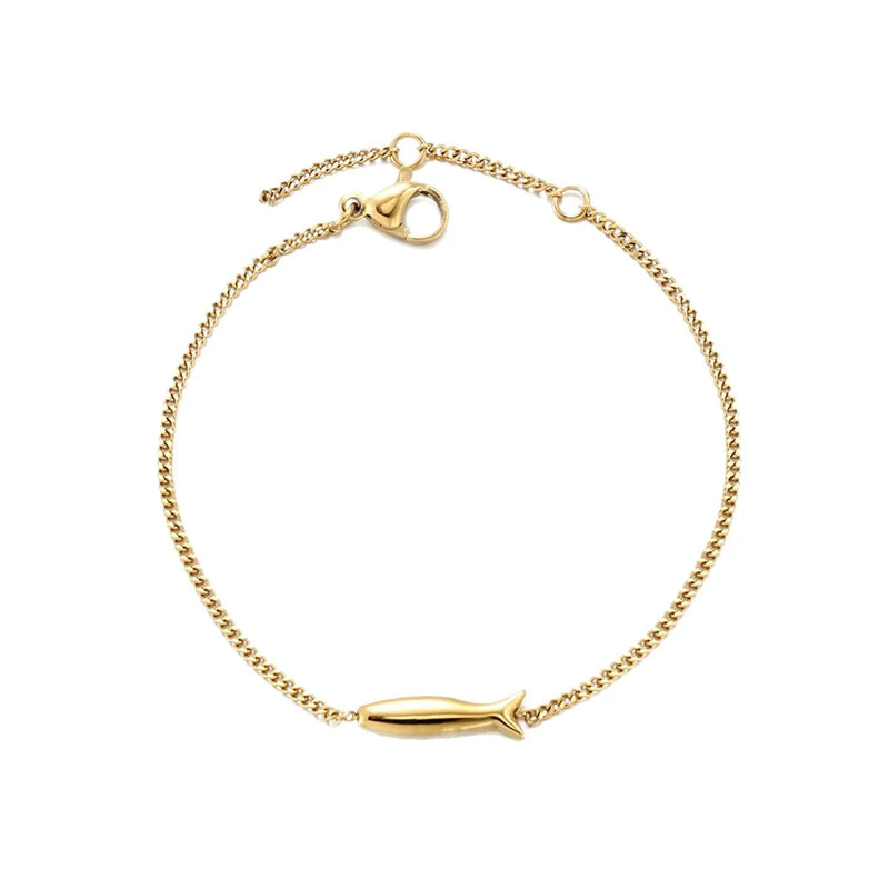 Fish Bracelet – 925 Sterling Silver