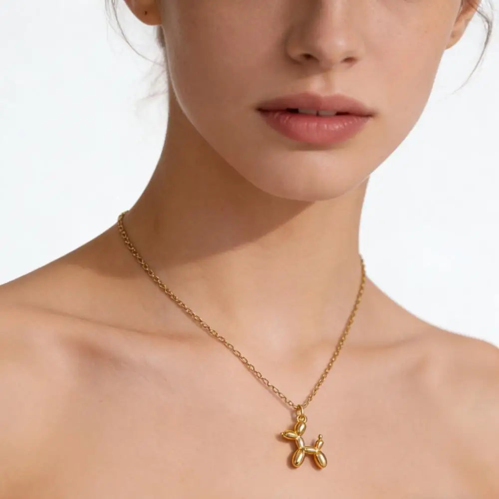 Balloon Dog Necklace