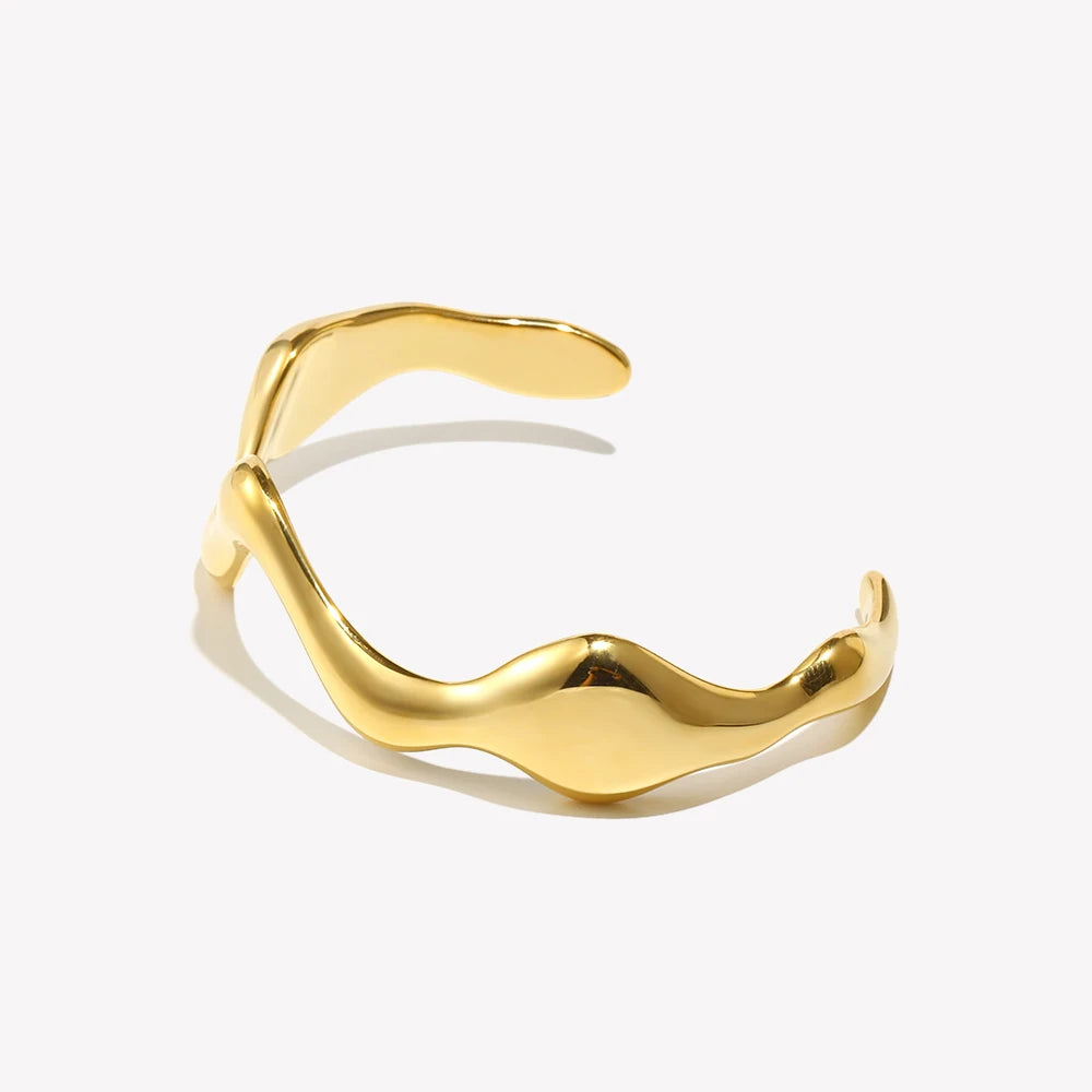 Wave Cuff Bracelet