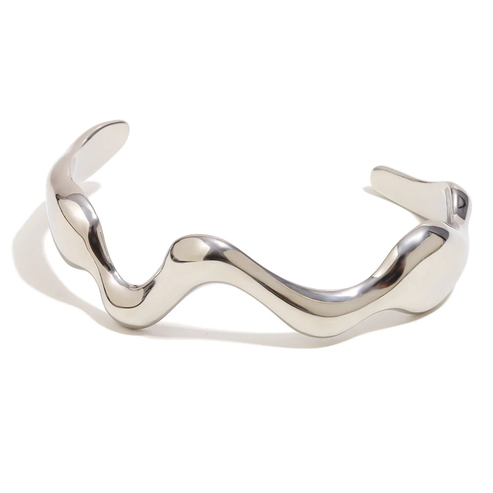 Wave Cuff Bracelet