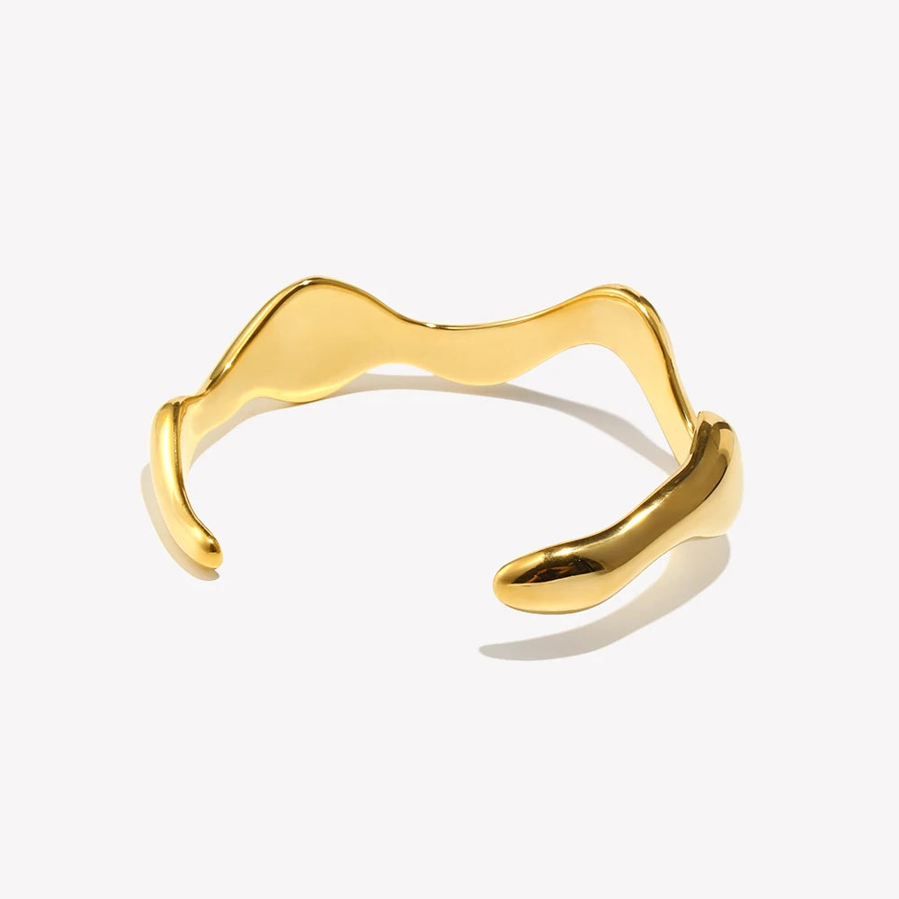 Wave Cuff Bracelet