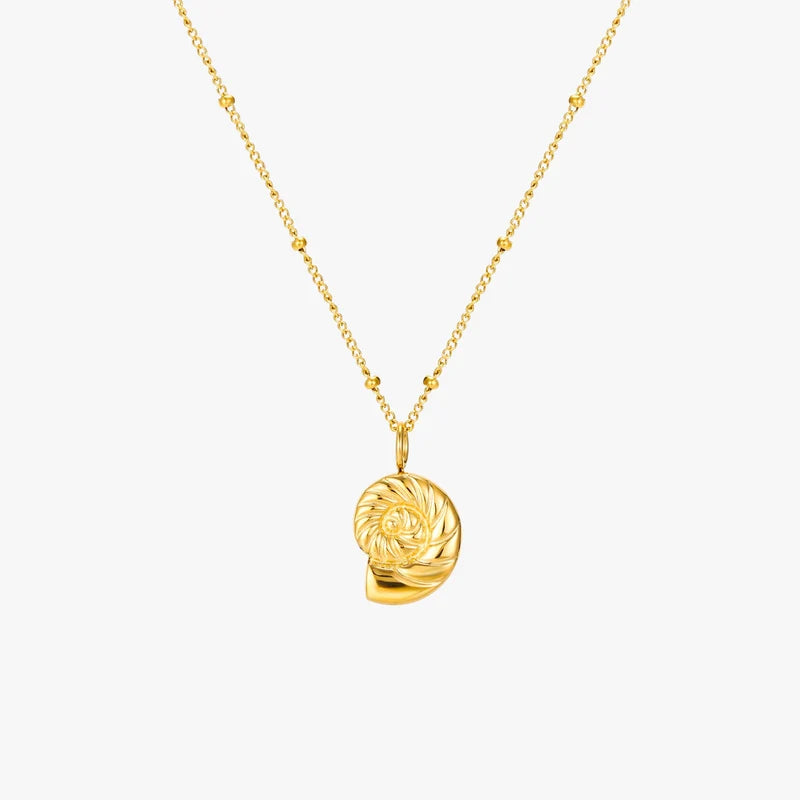 Nautilus Necklace – 925 Sterling Silver