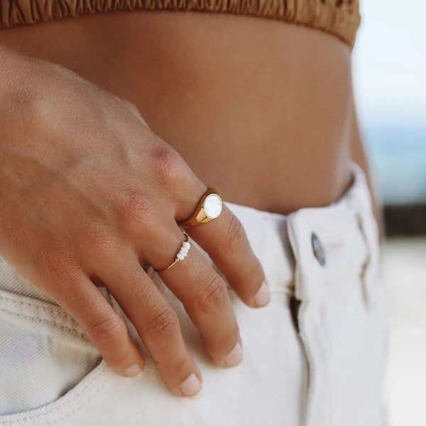 Nerissa Pearl Ring